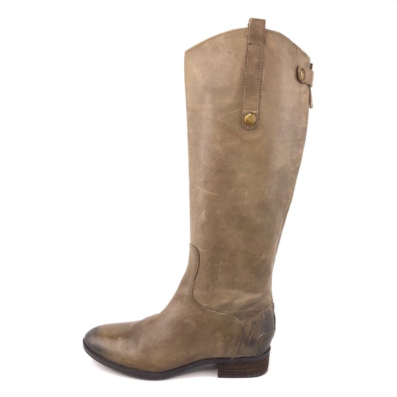Sam Edelman Penny Knee High Tall Riding Boots 8M - Picture 1 of 15